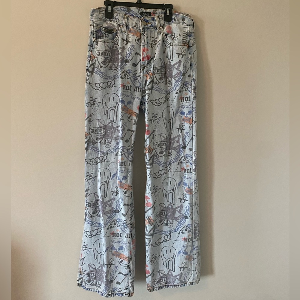 Rue 21 graffiti jeans